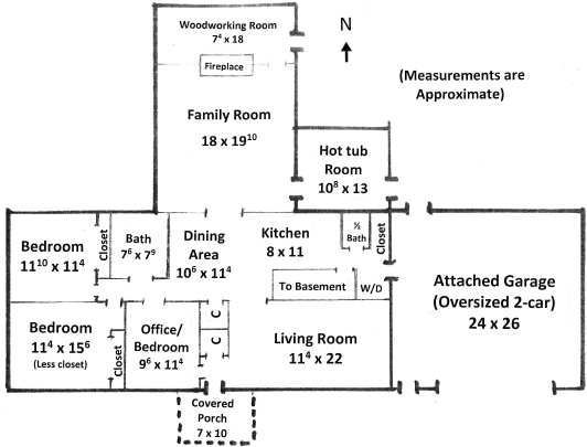 Floor plan | Fowlkes Realty & Auction